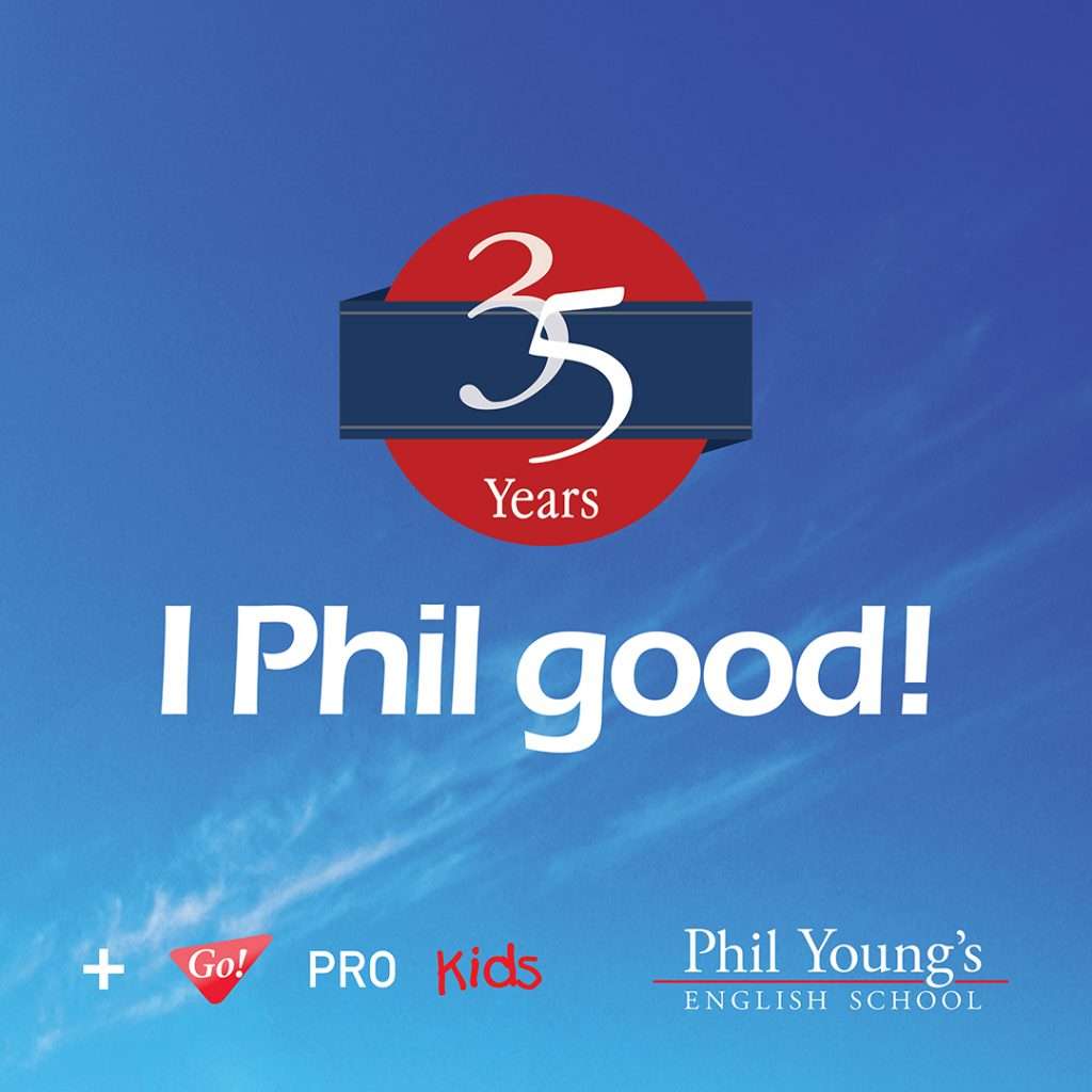 35 Anos - Phil Young's English School Curitiba - Campanhas de Marketing